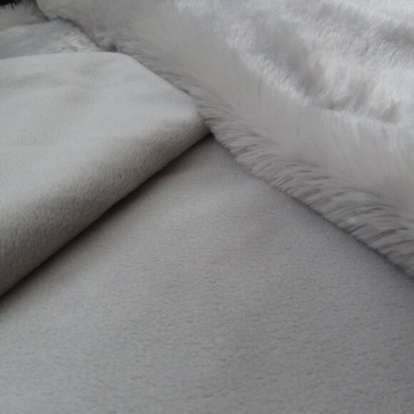 AVANTE HOME ~ Ultra Soft, THROW BLANKET ~ Faux Fur and Velour ~ NEW - Picture 3 of 6